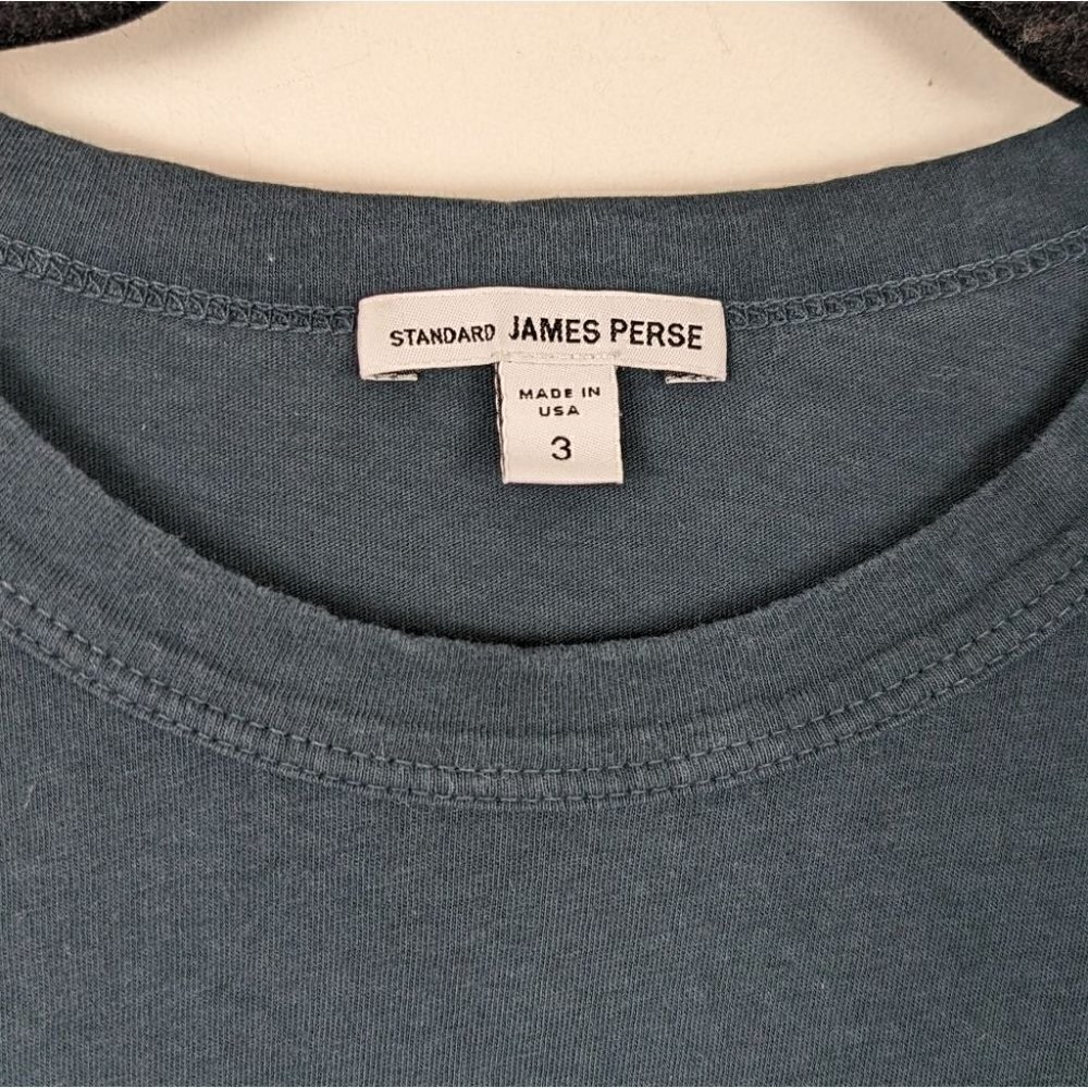 James Perse Classic Cotton Crewneck Tee** 🌟👕 - Picture 4 of 6